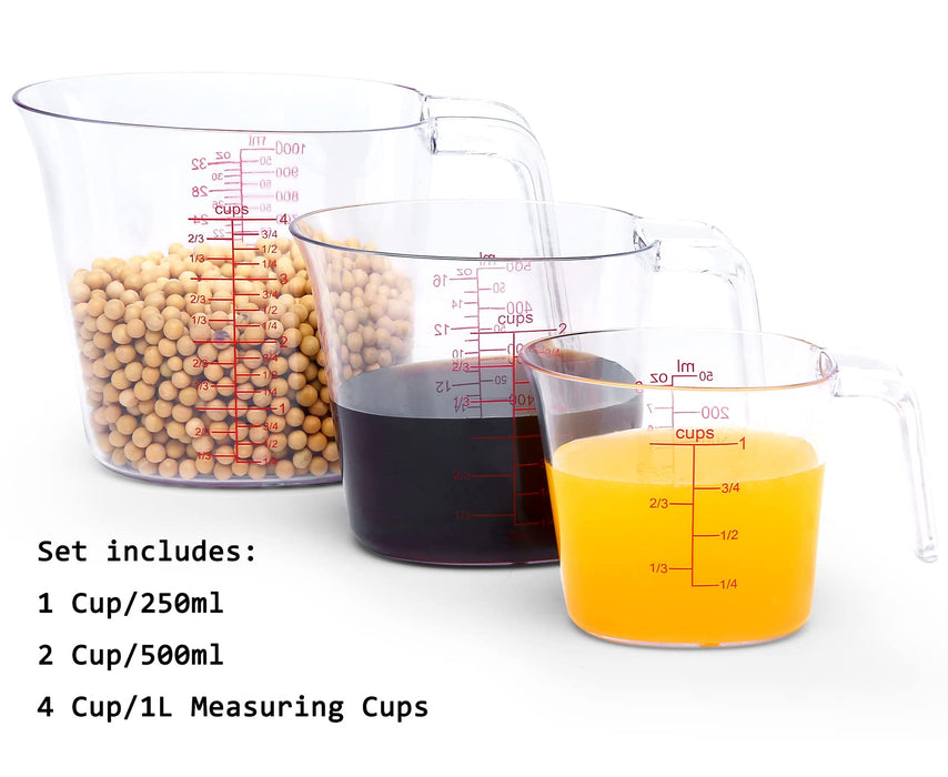 Easy-Read Measuring Cup Set