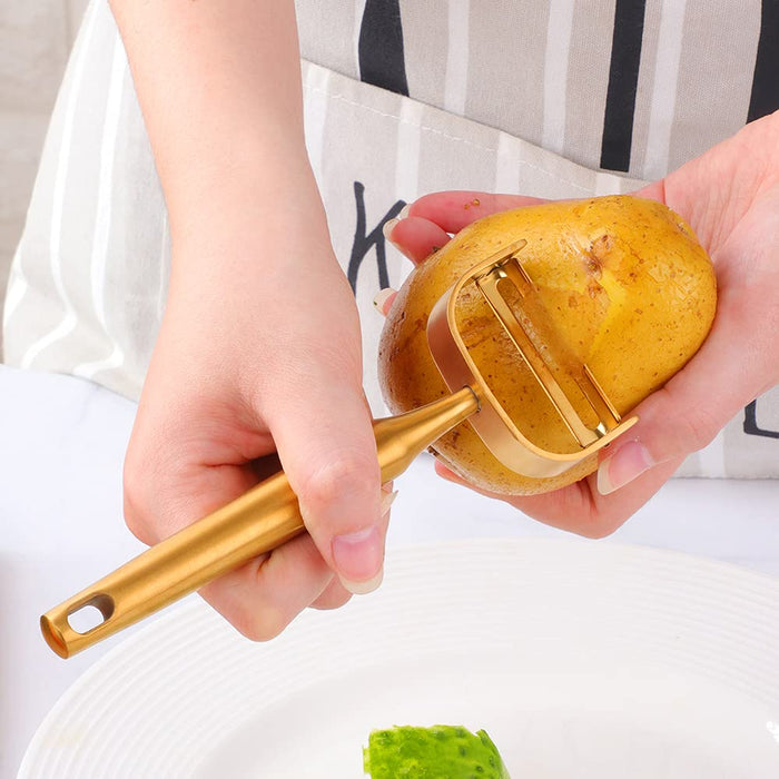 Kitchen tool four-sided grater hand-held fruit and vegetable
