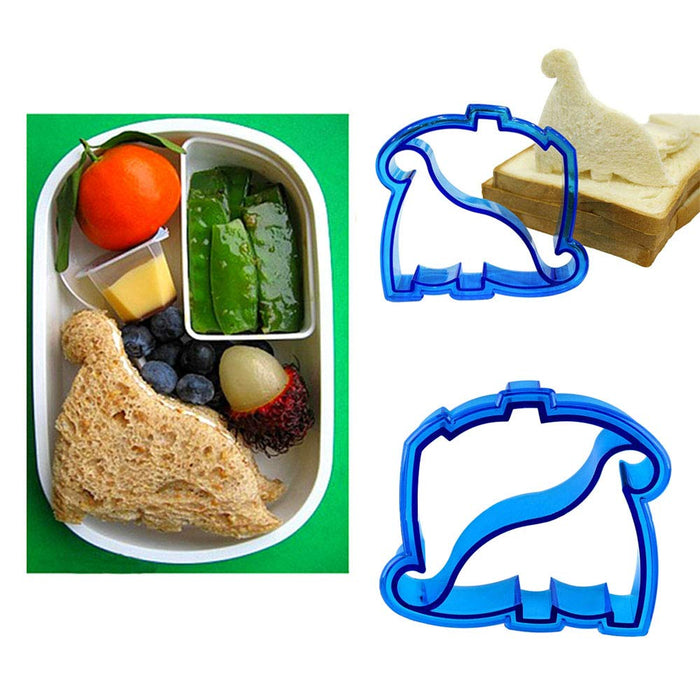 10 Pcs Cookie Cutter Set for Kids and Parents, Sandwich and Bread Crust Cutters of Various Kinds- Butterfly, Dinosaur, Elephants