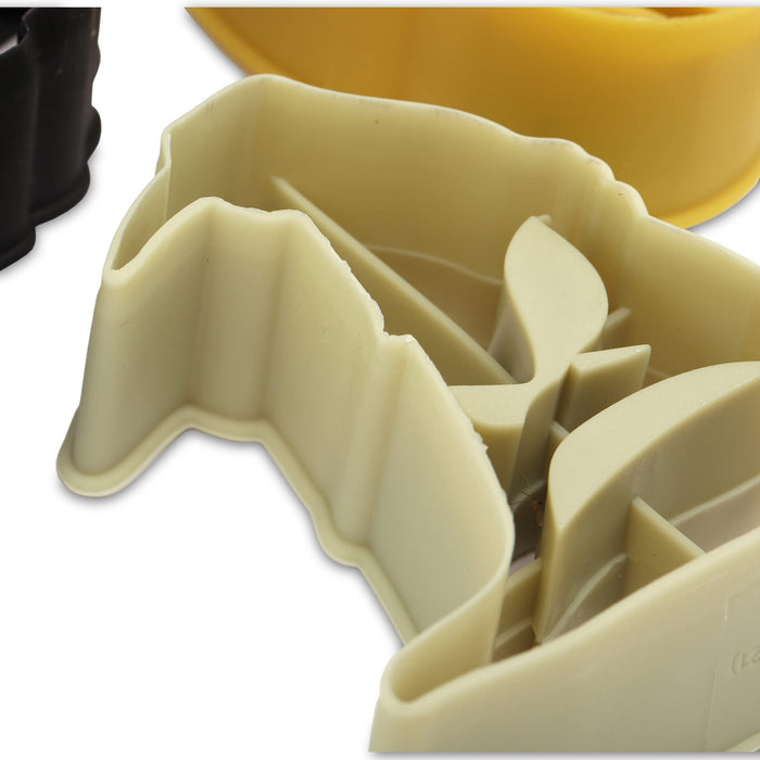 Open Road Brands Harry Potter Cookie Cutter Set for Kitchen - Featuring Hedwig, The Sorting Hat and The Golden Snitch Cookie