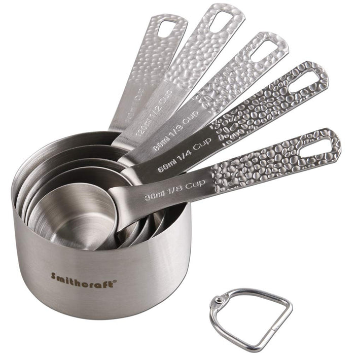 Measuring Cups and Spoons Set, 18/8 Stainless Steel Measuring Cups and  Spoons Set of 16pcs, Metal Measuring Cup and Measuring Spoon Set With  Leveler