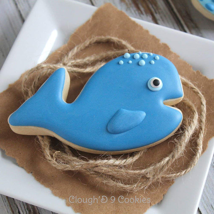 Ann Clark Cookie Cutters Cute Whale Cookie Cutter, 4"