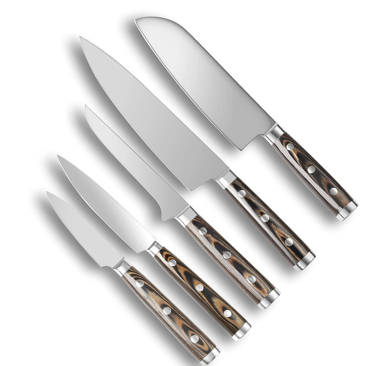 kitchen knives 1-10pcs 7CR17 High Carbon Stainless Steel