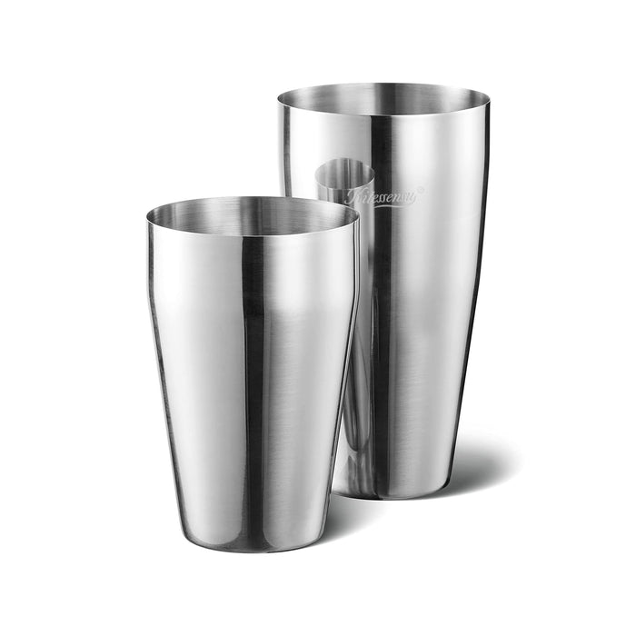 Stainless Steel Cocktail Shaker with 2 Stainless Steel Martini