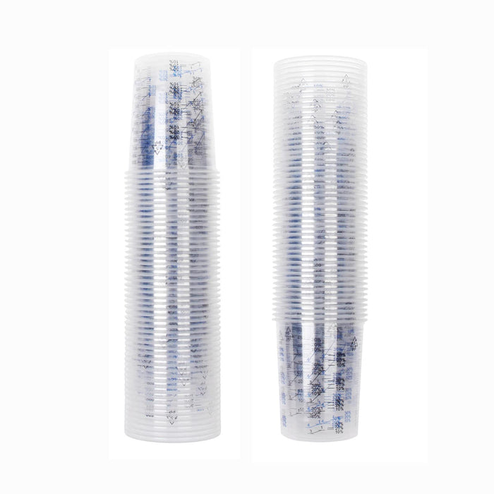 YAIKOAI 20 Pieces 20oz Disposable Graduated Measuring Cups Clear Plast —  CHIMIYA