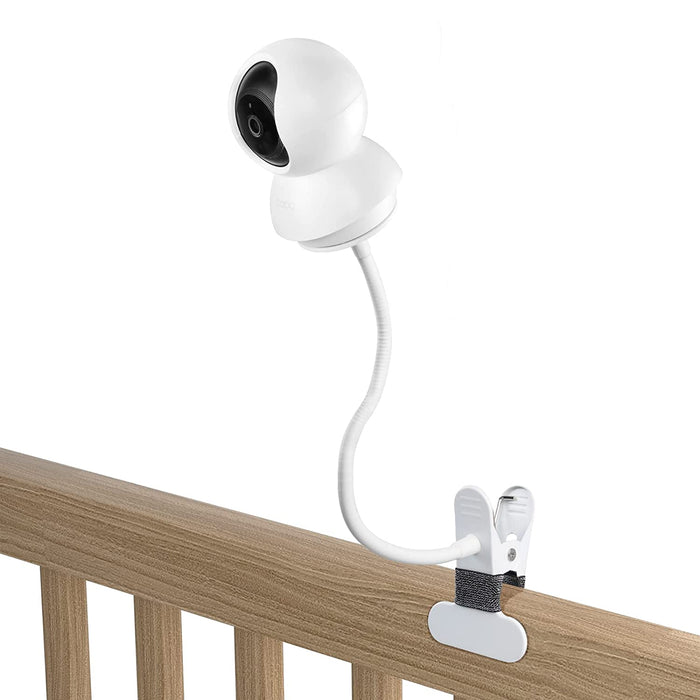 OkeMeeo Baby Monitor Mount for TP-Link Tapo 2K Pan Tilt Security Camera C210 and TP-Link Tapo C200(15.7 in Gooseneck Camera Mount)