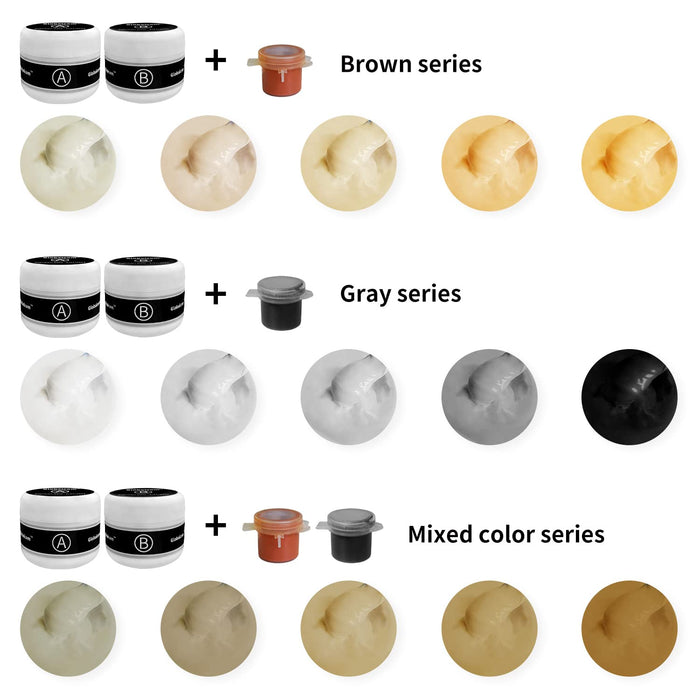 Devcon® Fiberglass, Porcelain & Plastic Repair Kit, 90216,  White/Almond-Bisque, 30g Kit
