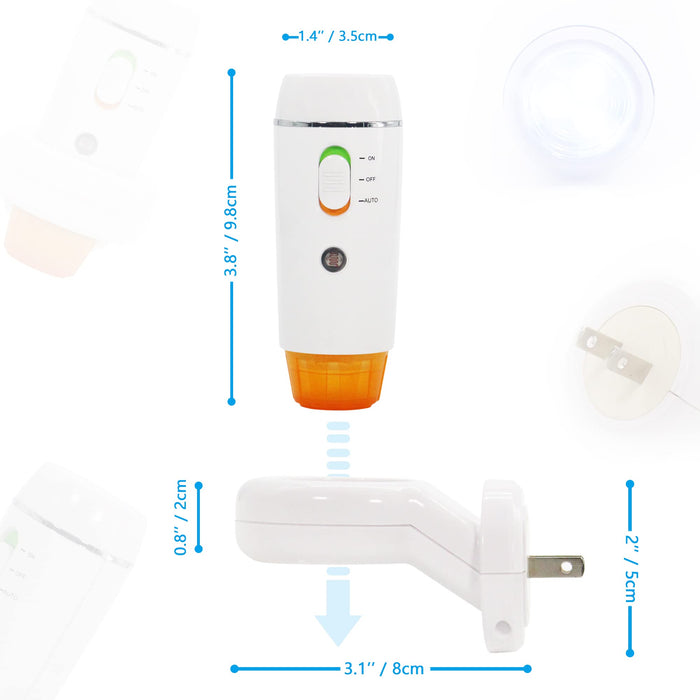 Emergency Lights for Home Power Failure with Plug-in Rechargeable Port —  CHIMIYA