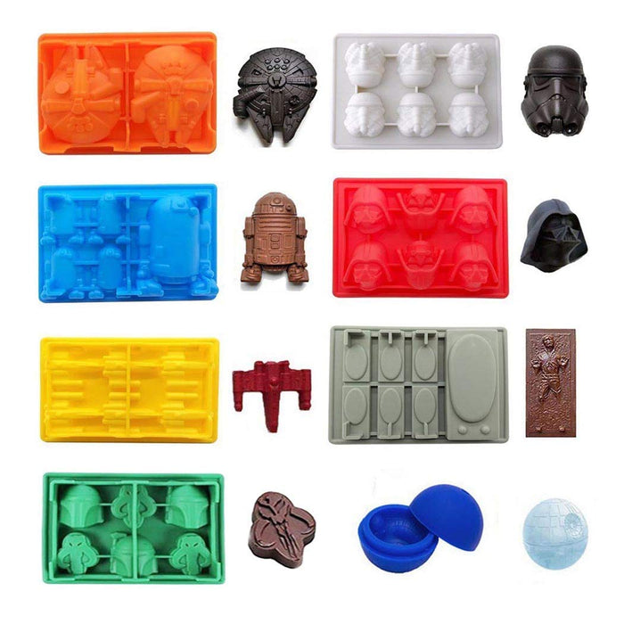 Star Wars Ice Tray Silicone Molds Death Star 2pk 