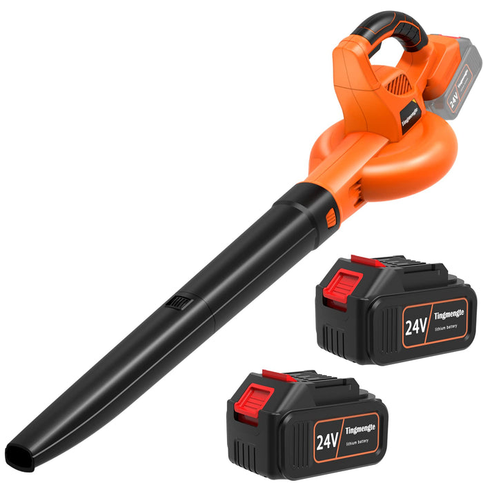Cordless Leaf Blower Battery Operated: 20V Electric Mini Handheld -  Lightweight Small Powerful Blower for Patio | Jobsite