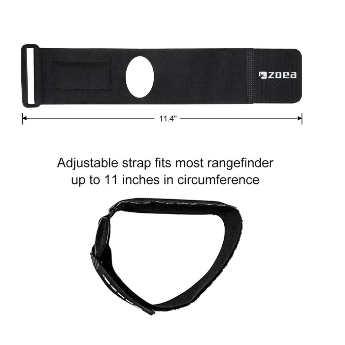 ZOEA Magnetic Rangefinder Mount Strap for Golf Cart Railing, Universal Adjustable Rangefinder Mount/Holder/Strap/Band with Ultra-Thin Strong Magnet Securely Attach to Most Rail/Bar/Frame of Golf Cart