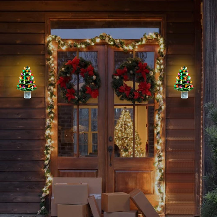 Deck the Halls with This Vintage Ceramic Christmas Tree Night Light