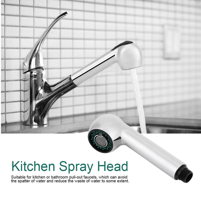 Faucet Replacement Sprayer Pull Out Spray Head for Kitchen Sink Pull-Down Faucet Chrome Finished for Bathroom Kitchen