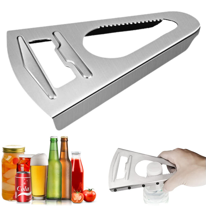Jar Opener Bottle Opener and Ring Pull Can opener for Seniors, Arthritis  Hands and Anyone with Low Strength, Arthritis Jar Openers Get Lids Off  Easily