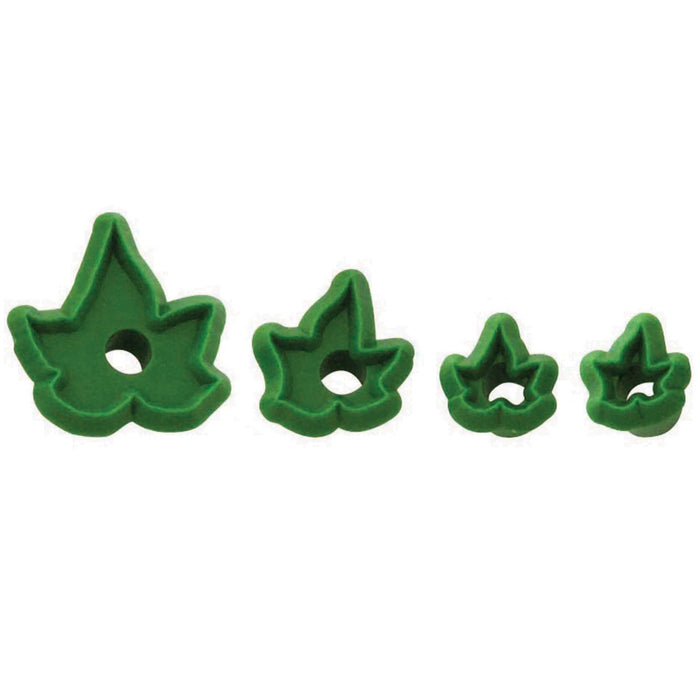 JEM Small Ivy Fondant Cutters, for Cake Decorating, Set of 4