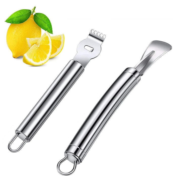 Lemon Peeler Stainless Steel, Zester For Lemons, Lemon Peelers And Orange  Peelers, Ideal For Kitchen Peeling Tools