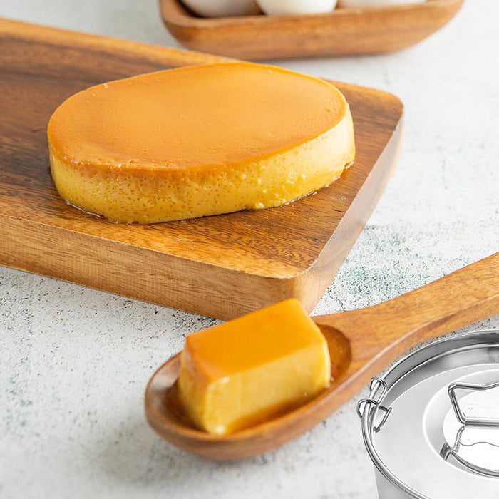 Flan Mold , Stainless Steel Flan Pan Mold with Lid(62 oz) Compatible with  Instant Pot 6 qt [3qt, 8qt avail] Flanera Flan Maker Quesillera Molde Para