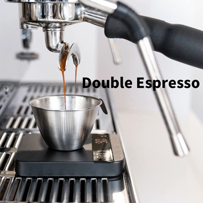 Espresso Measuring Cup Stainless Steel - Set of 2pcs Espresso Shot
