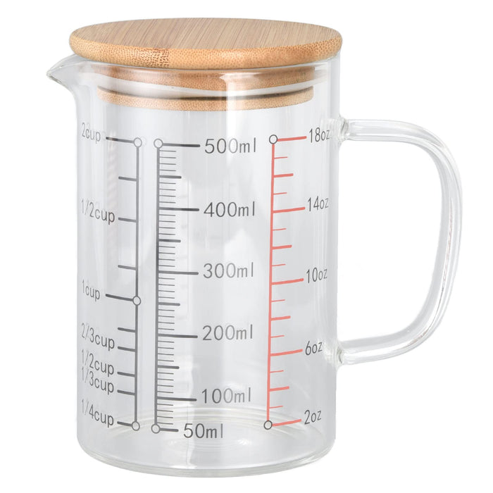 2pcs glass coffee mugs Shot Measuring Cup Measuring Glass Drinking