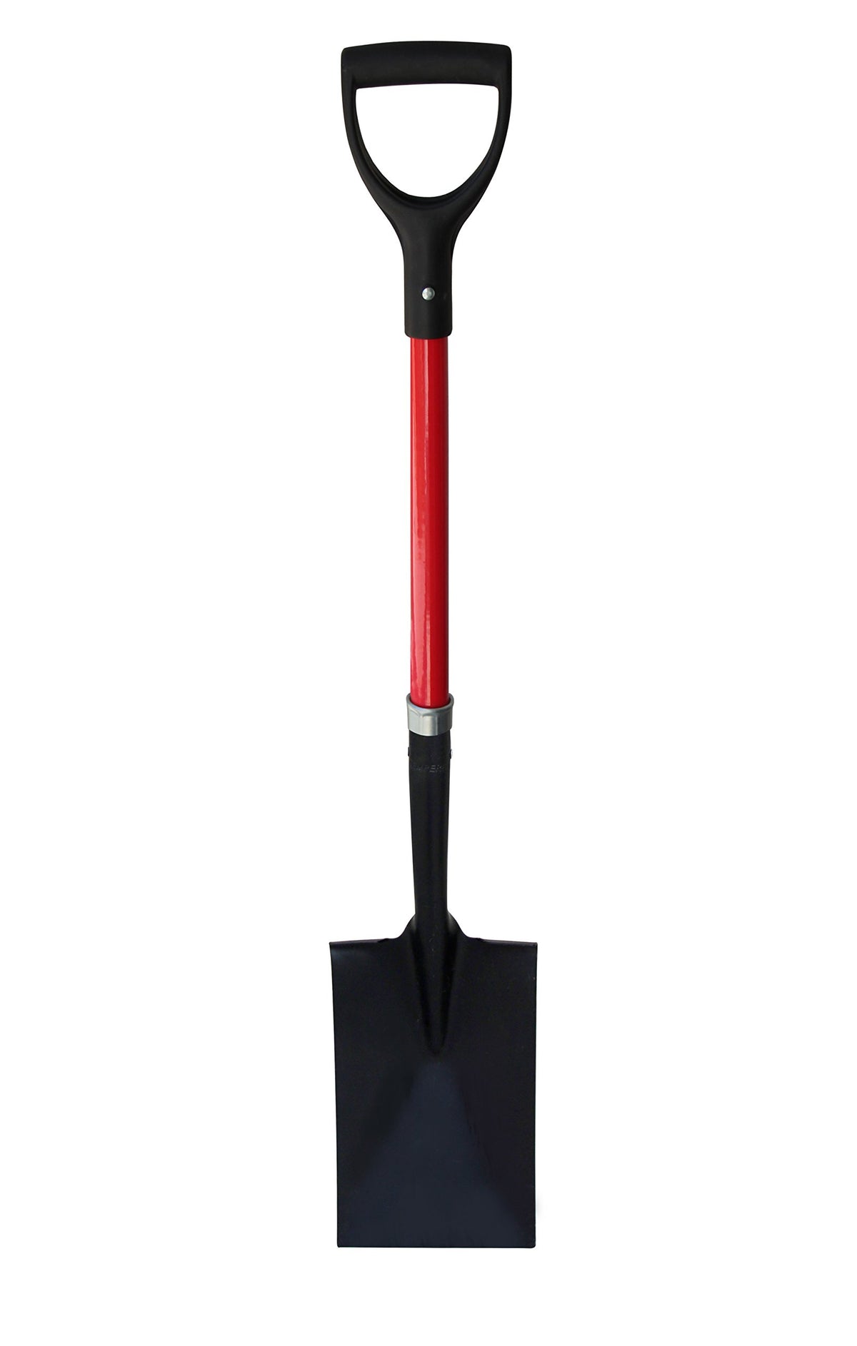 Gardening Shovel with Steel-Reinforced Fiberglass Handle, Cushioned D-Grip  and Sharp, Hardened-Steel Blade, Award Winning Spade, Model SHFD3 Yellow