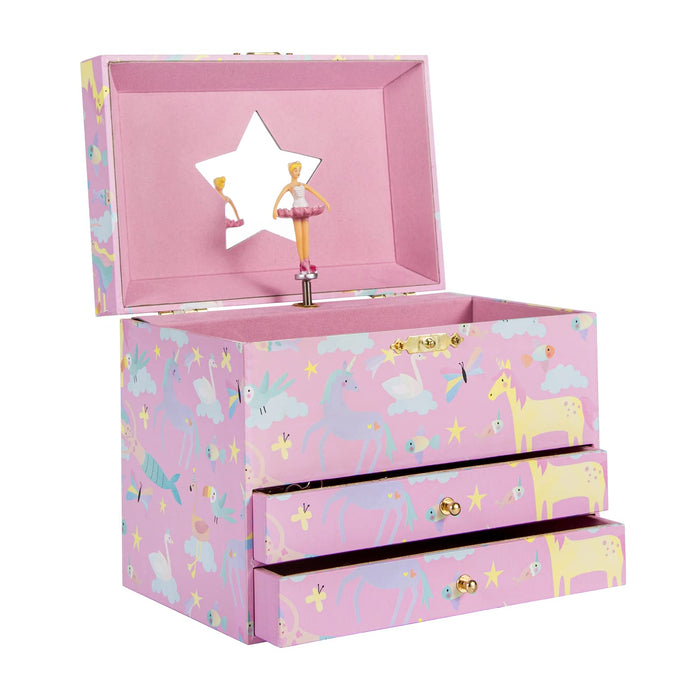 lekymo Jewelry Box for Girls Kids Jewelry Box Musical Ballerina Box fo —  CHIMIYA