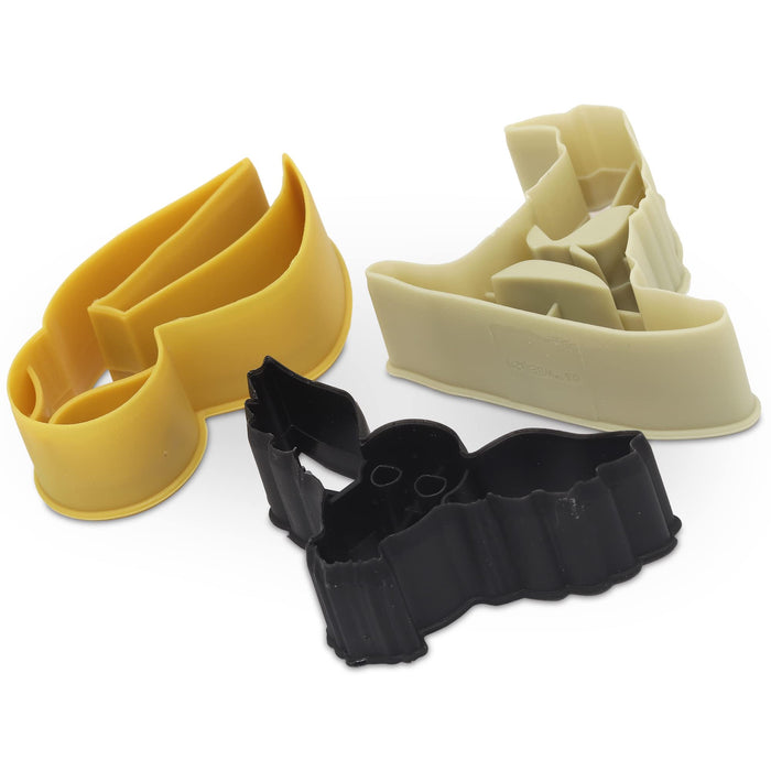Open Road Brands Harry Potter Cookie Cutter Set for Kitchen