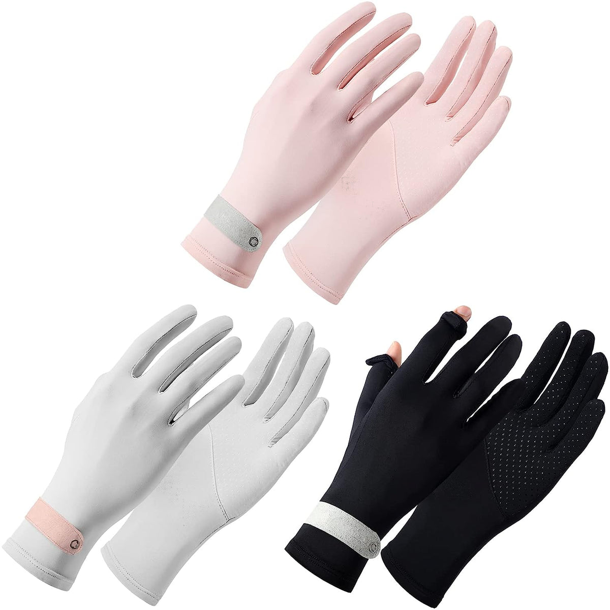 Fishing Gloves, Men Women Uv Protection Driving Gloves, Upf50+ Sun Hiking  Anti-slip Touch Screen Gloves For Kayaking, Bike