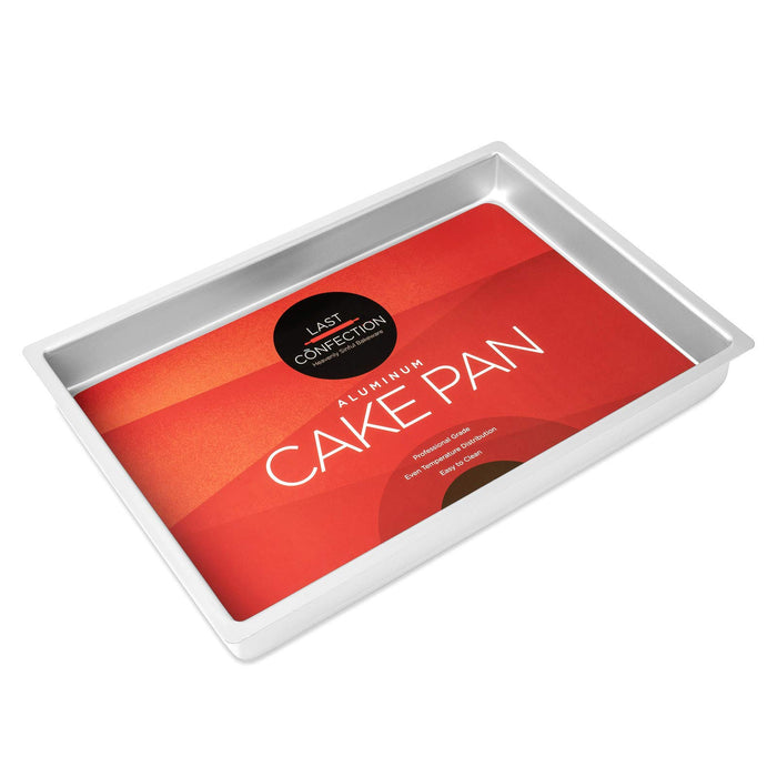 Last Confection 8 x 4 Aluminum Round Cake Pan - Professional Bakeware
