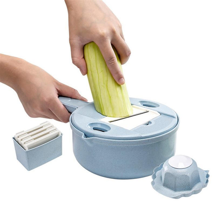GULRUH Peeler, Slicer Vegetable Cutter with Grater Strainer Potato Peeler Carrot Cheese Chopper Vegetable Kitchen Accessories