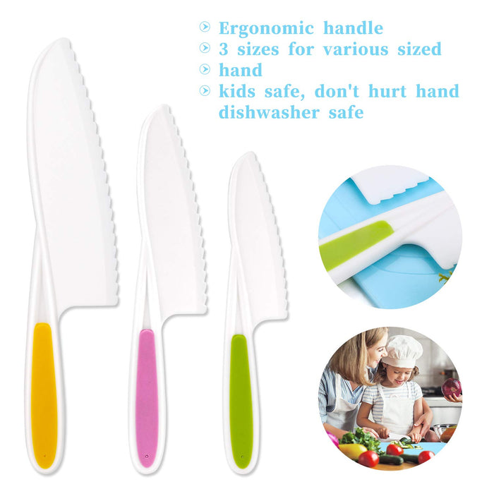 Kids Knife Set - Real Cooking Tools for Kids by StarPack