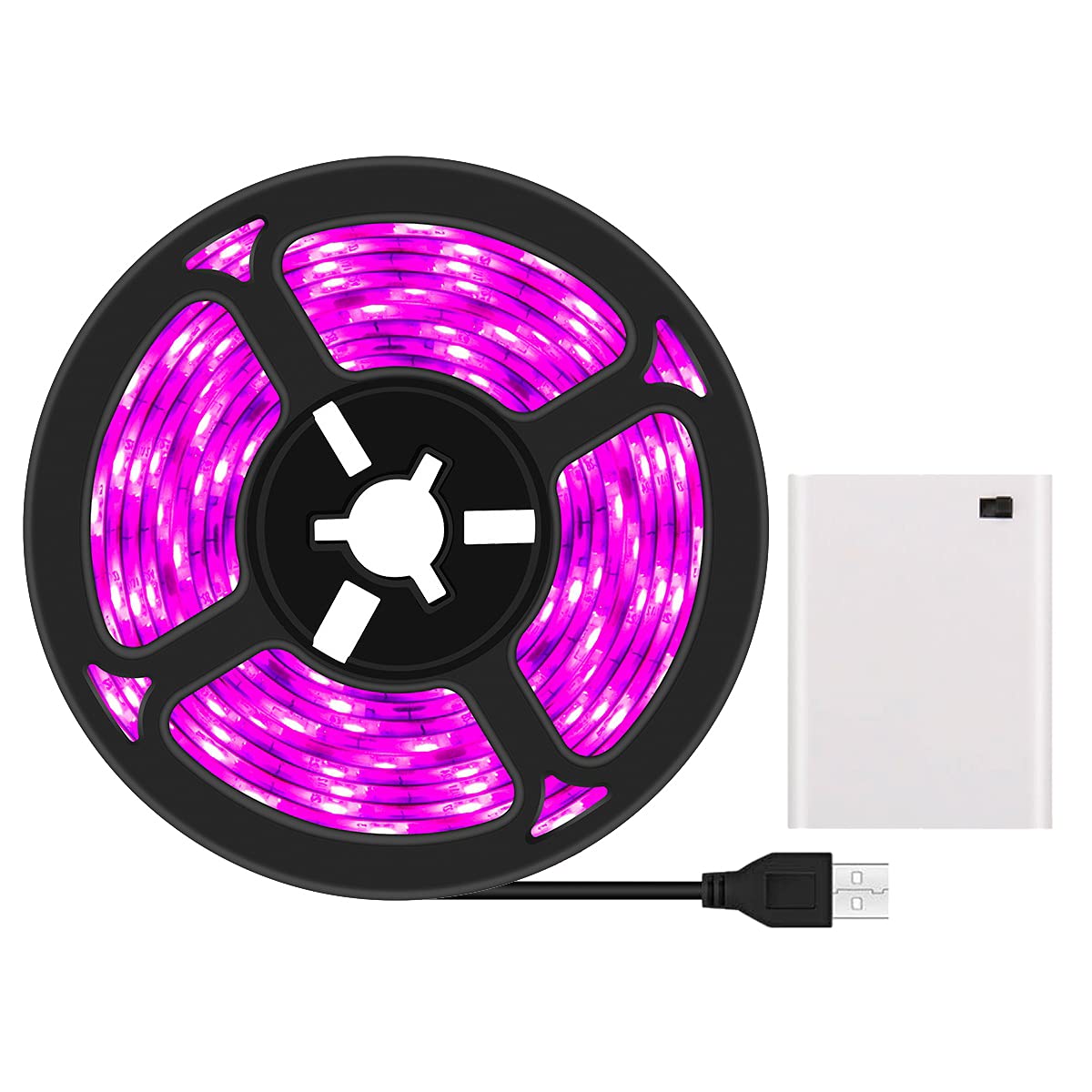 iNextStation Pink LED Strip Light USB/Battery Powered, 5V 120 Units SM —  CHIMIYA