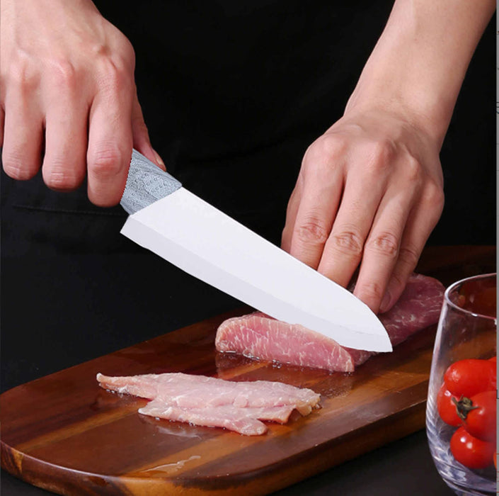 Ceramic Knife Sets for Kitchen，4 Piece Ceramic knives set with