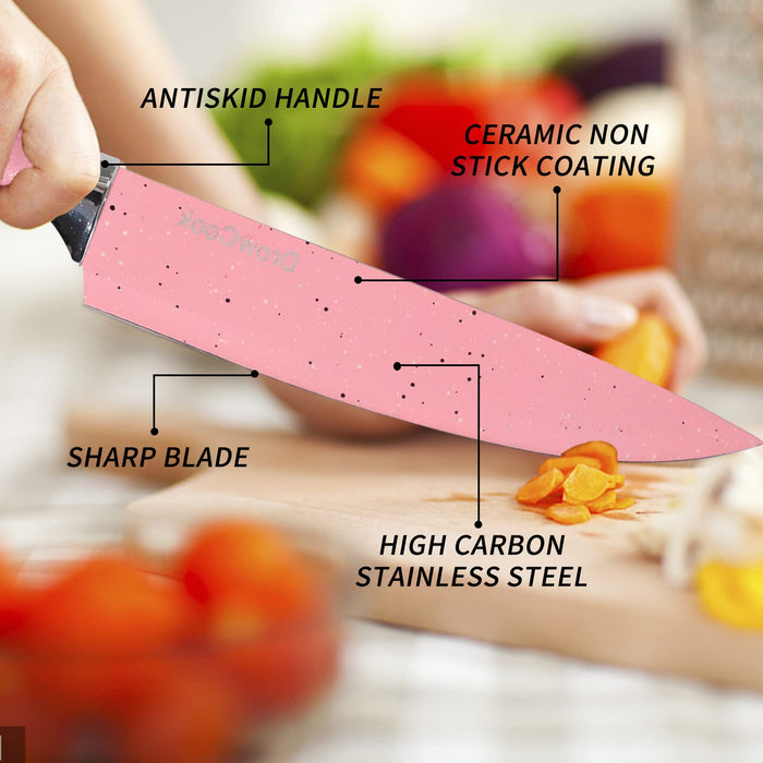 6PCS Kitchen Knife Set in Box, Chef Knife, Cleaver Knife, Carving Knif —  CHIMIYA