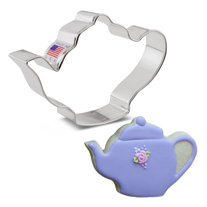 Ann Clark Cookie Cutters Teapot Tea Pot Cookie Cutter, 4.25"