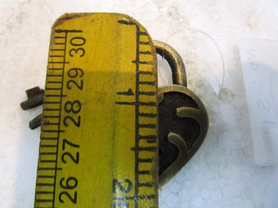 Brass Padlock - Lock with Keys - Working Functional - Brass Made Padlock  laxmi Golden 