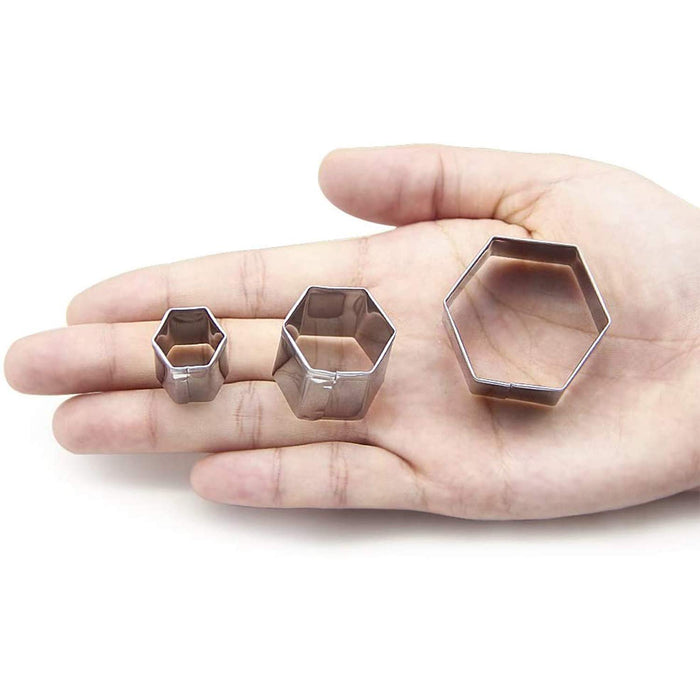 Geometric Shapes Cutters Set, DIY Stainless Steel Metal Cookie Cutters —  CHIMIYA