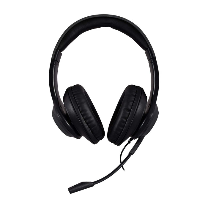 V7 Premium Over-Ear Stereo Headset, Boom Mic, PC, Mac, Tablets, Laptop Computer, Gaming, Video Conferencing, 3.5mm, USB