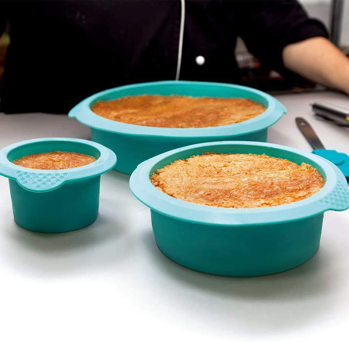 Kamehame 8 Inch Cake Mold Silicone, Round Cake Pan Mold Mint Green Cak —  CHIMIYA