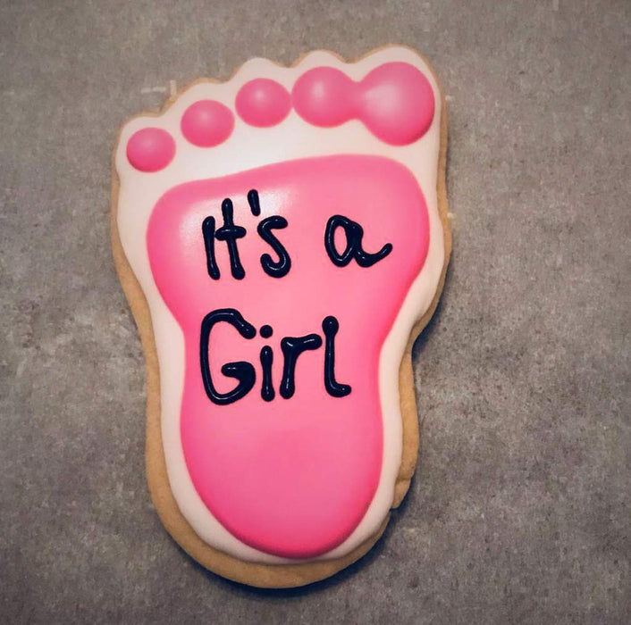 Ann Clark Cookie Cutters Foot/Footprint/Baby Foot Cookie Cutter, 3.75"
