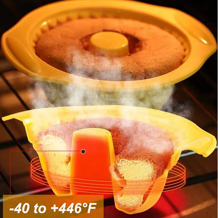  Economical 7in1 Nonstick Silicone Baking Cake Pan