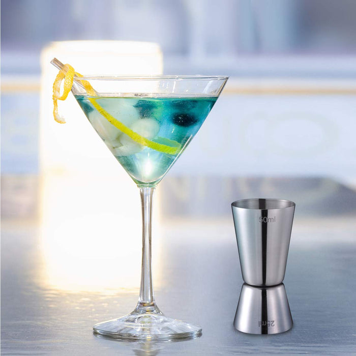 Get True Dual Double Jigger- Stainless Steel Bar Cocktail