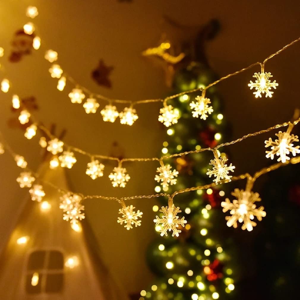Christmas Decorations Indoor, Christmas Lights Battery Operated, 17Ft —  CHIMIYA