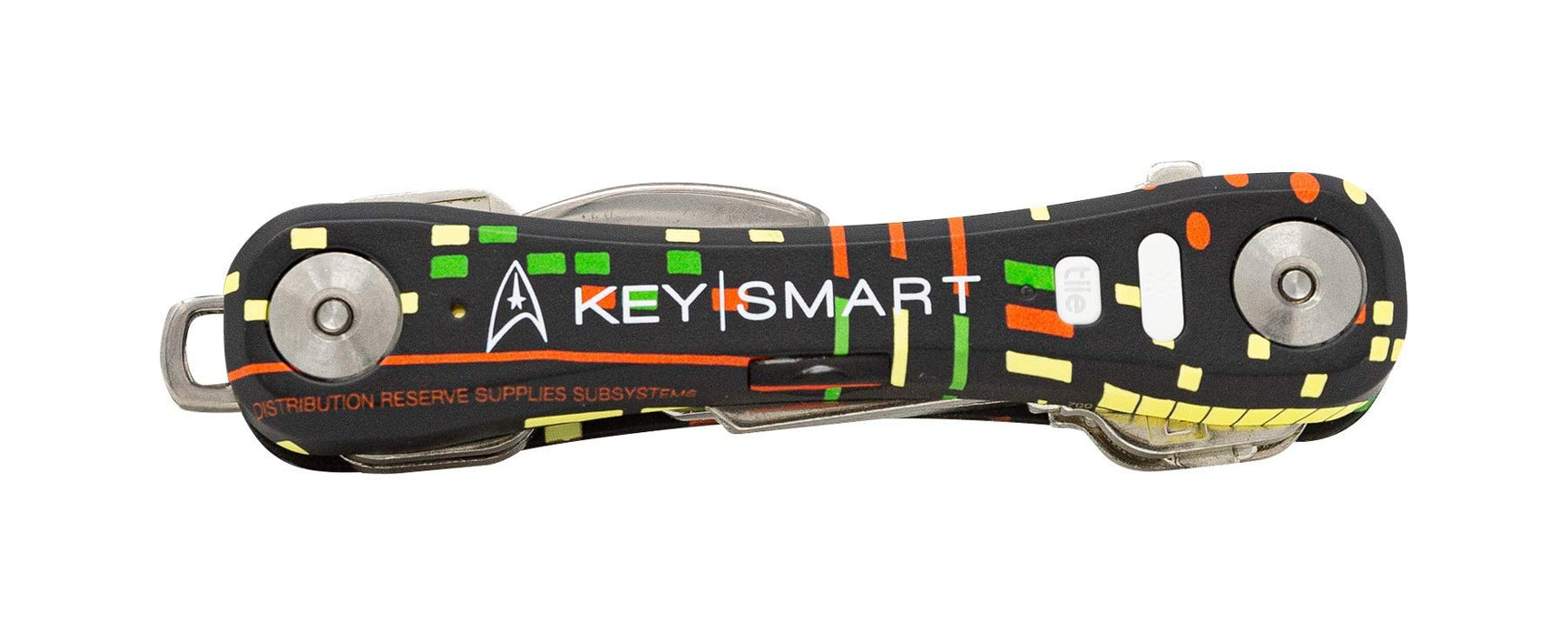 KeySmart Classic - Compact Key Holder and Keychain Organizer (up to 14 Keys,  Black) : : Fashion