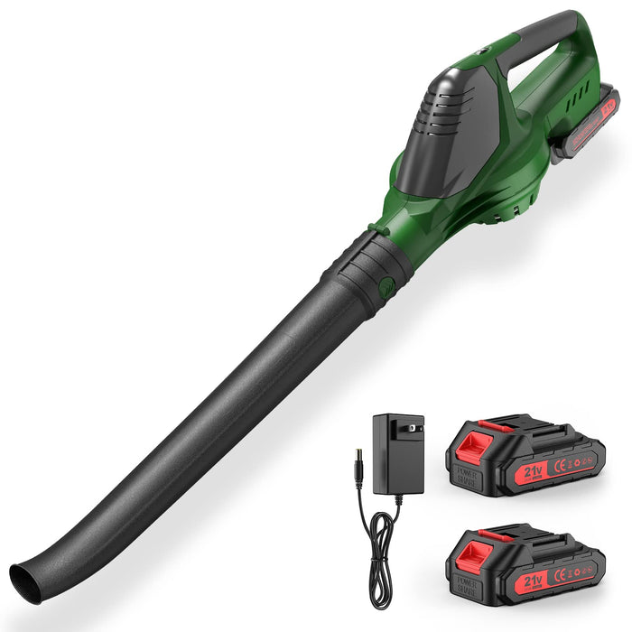 21V Leaf Blower Cordless with Battery and Charger, 5 Speeds Adjustable —  CHIMIYA