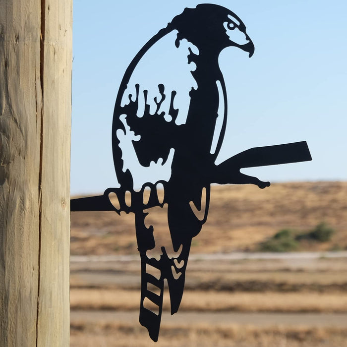 renovatio Metal Hawk – Metal Birds Yard Decor Metal Animal Yard Art —  CHIMIYA