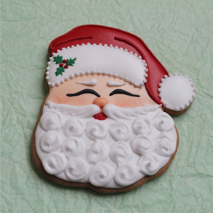 Ann Clark Cookie Cutters Santa Face Cookie Cutter, 4.25"