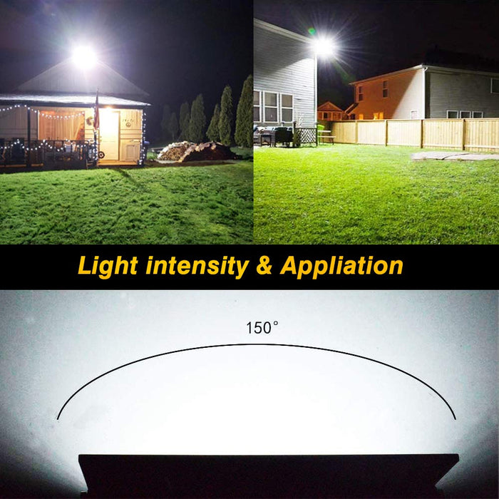 ZHMA 100W LED Flood Lights Outdoor, IP66 Waterproof Flood Lights,9000L —  CHIMIYA