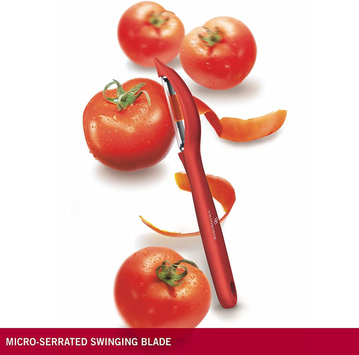 Victorinox Swiss Classic Trend Colors Tomato and Kiwi Peeler in