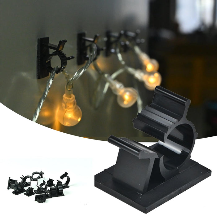 Knotking Outdoor String Lights Clips Hooks: 30Pcs Heavy Duty Cable Cli —  CHIMIYA