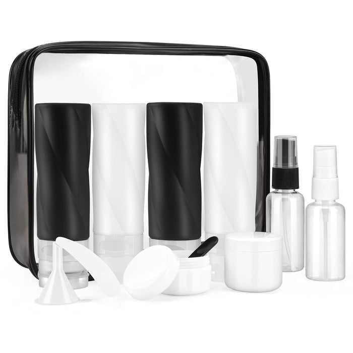 Travel Bottles, Leak Proof Containers For Toiletries TSA Approved Airplane  Accessories Kits For Liquid With Labels